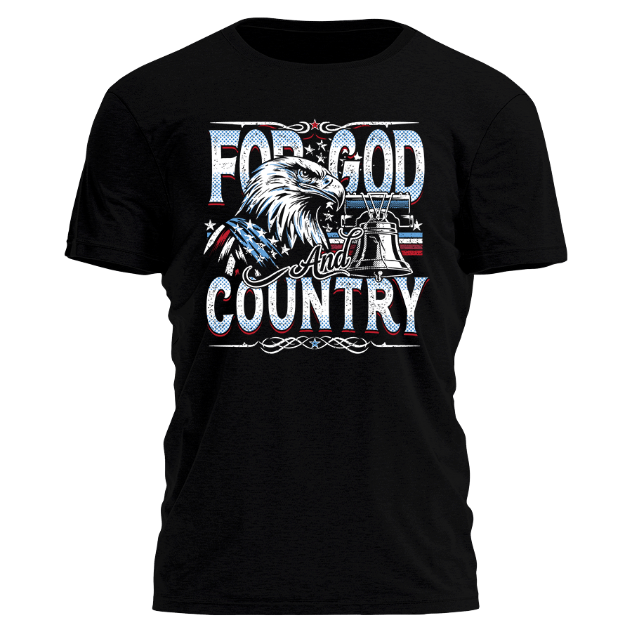 For God and Country Eagle Tee