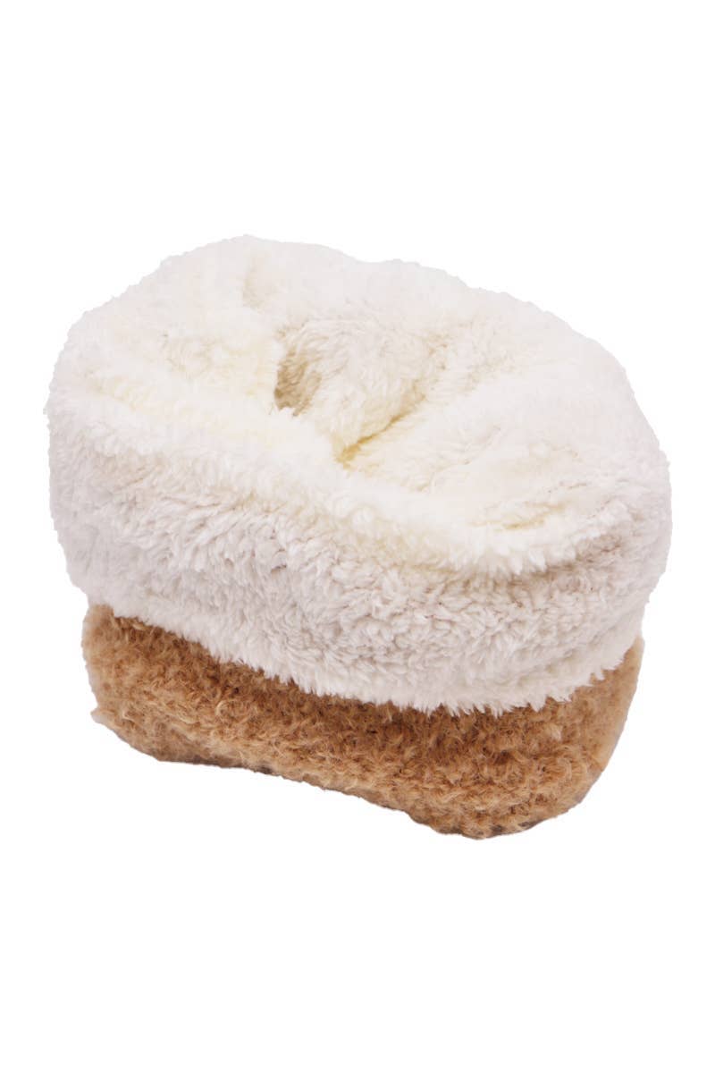 Little Kids Teddy Bear Terry Fleece Beanie