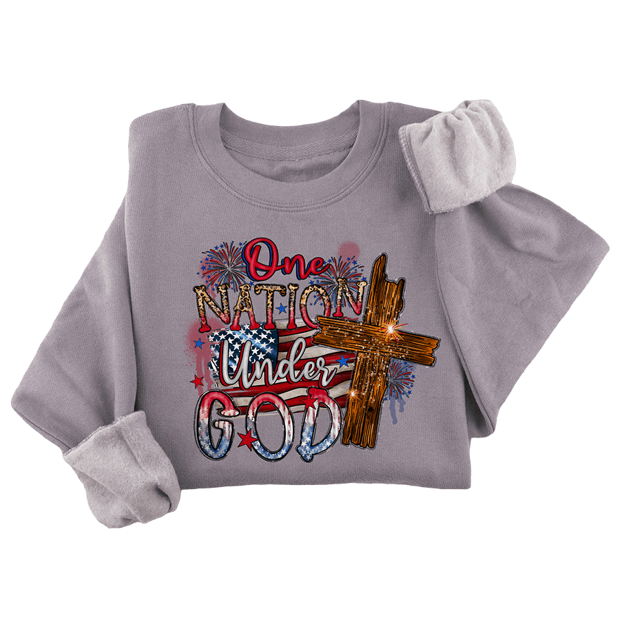 One Nation Under God Crewneck - 3088