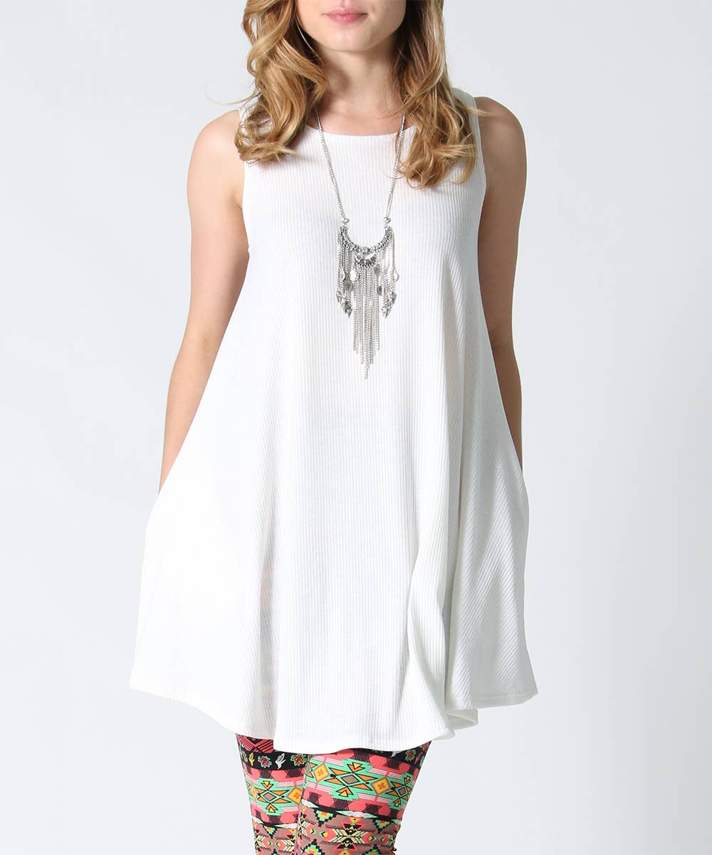 ..0620 Crepe Pocket Swing Tunic SI-1720