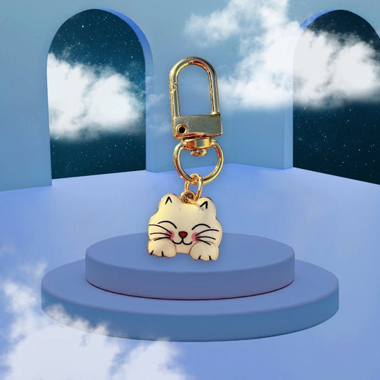 Stylish Purse Keychain Accessories Single Cat Charm (Copy)