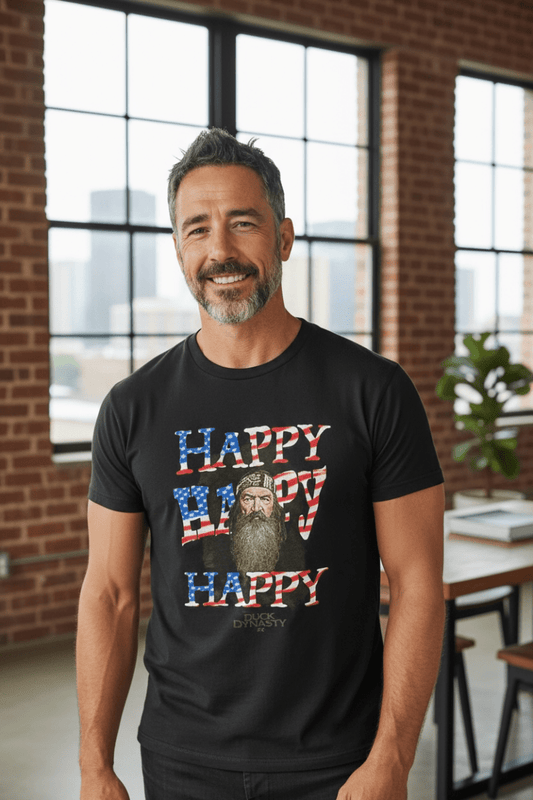 Vintage T-Shirts Collection Happy Happy Happy Phil Robertson