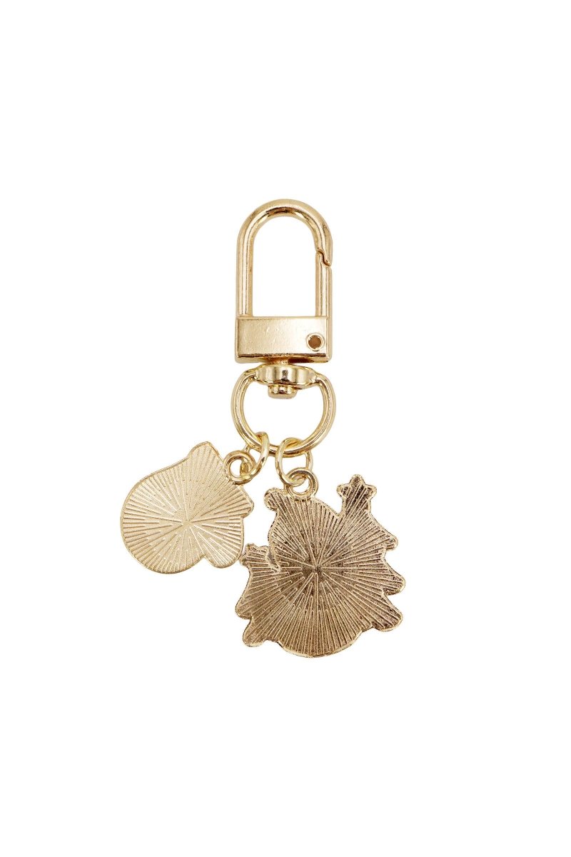 Christmas Enamel Dangle Charm Key Ring Chain