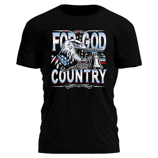 For God and Country Eagle Tee