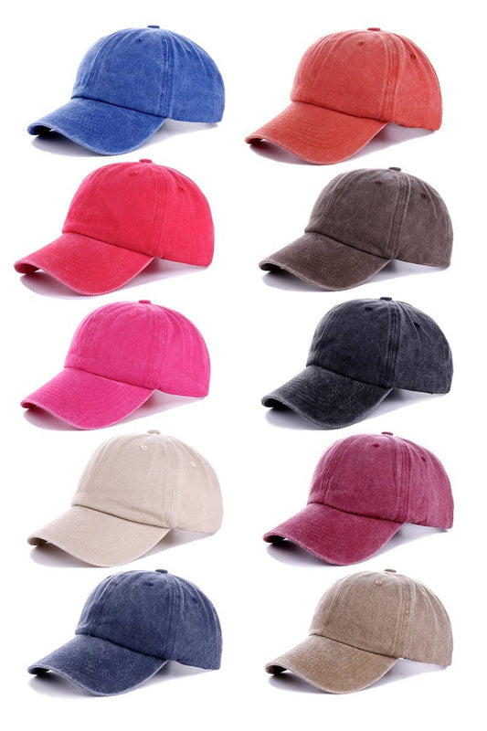 `.Vintage Washed Trucker Hat Baseball Cap