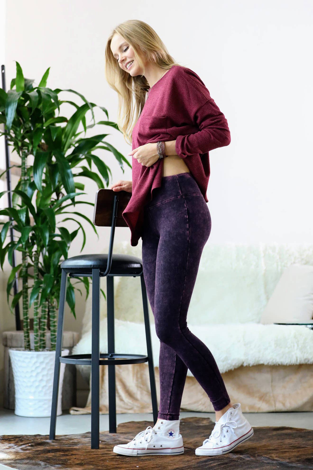 "._ Mineral Wash Leggings
