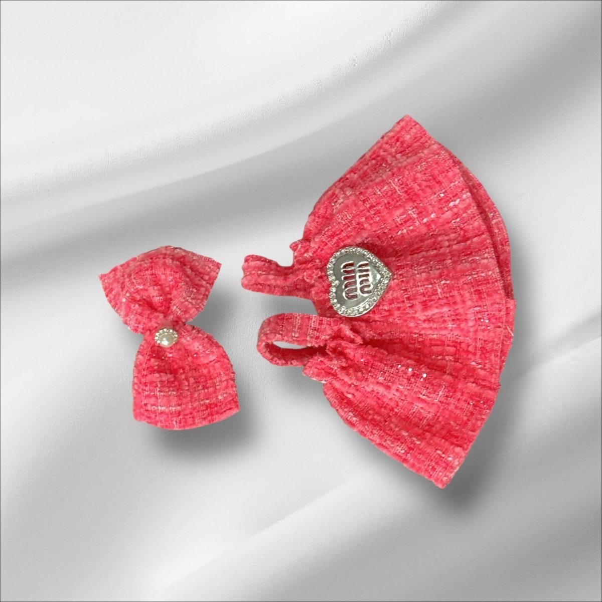 Pop Mart Labubu Clothes Collection Pink Dress Labubu Outfit