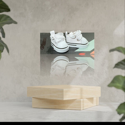 Pop Mart Labubu Shoes Collection White Chucks Labubu Set