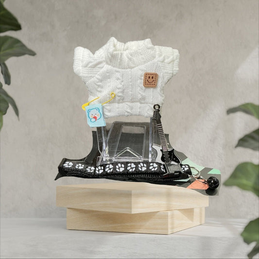 Pop Mart Labubu Clothes Collection Rocker Labubu Set