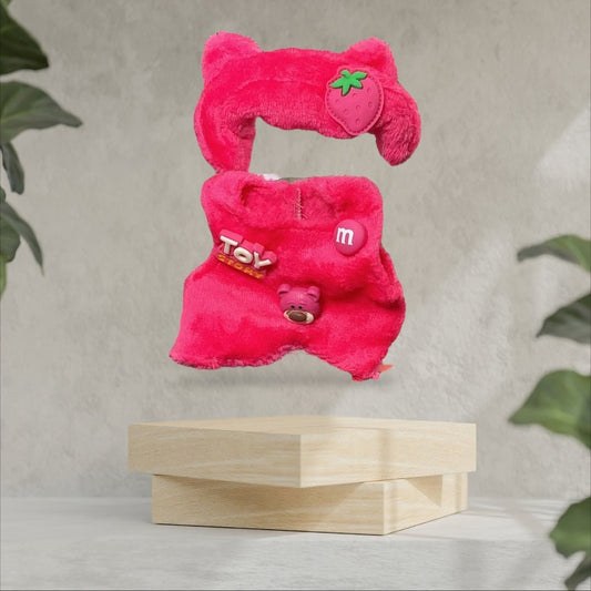 Pop Mart Labubu Clothing Collection Pink Toy Story Labubu Set