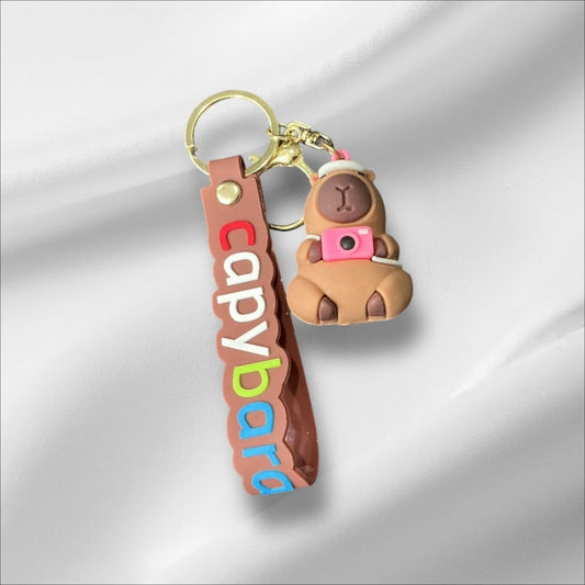 Stylish Purse Keychain Accessories Cappybara